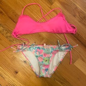 Bright colorful Victoria’s Secret bikini